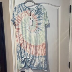 Tie-Dye T-Shirt Dress